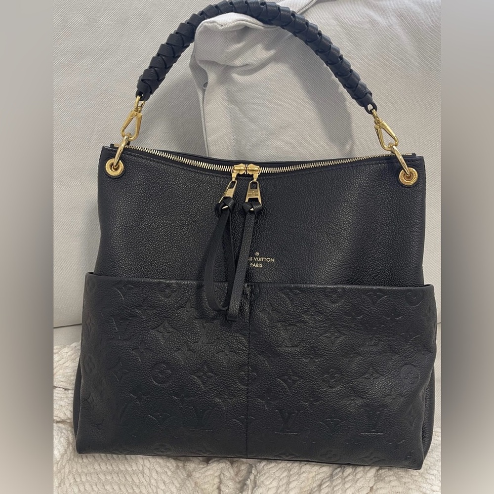 Louis Vuitton Empreinte Maida Hobo Black